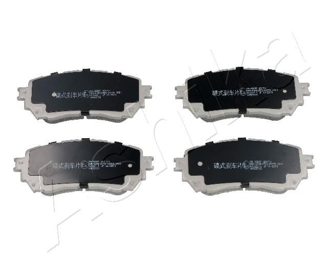 Brake Pad Set, disc brake ASHIKA 50-03-350