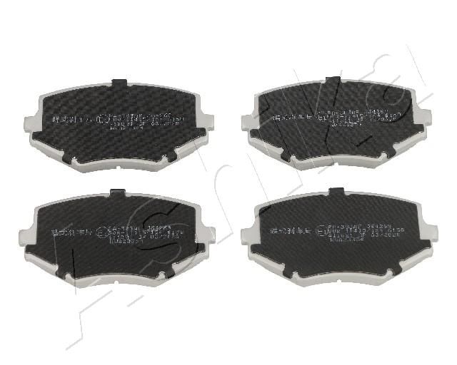 Brake Pad Set, disc brake ASHIKA 50-03-383