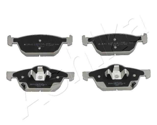 Brake Pad Set, disc brake ASHIKA 50-04-407