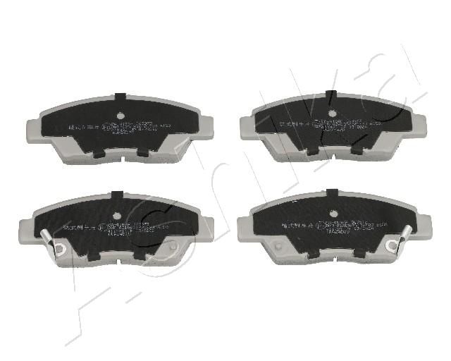 Brake Pad Set, disc brake ASHIKA 50-04-410