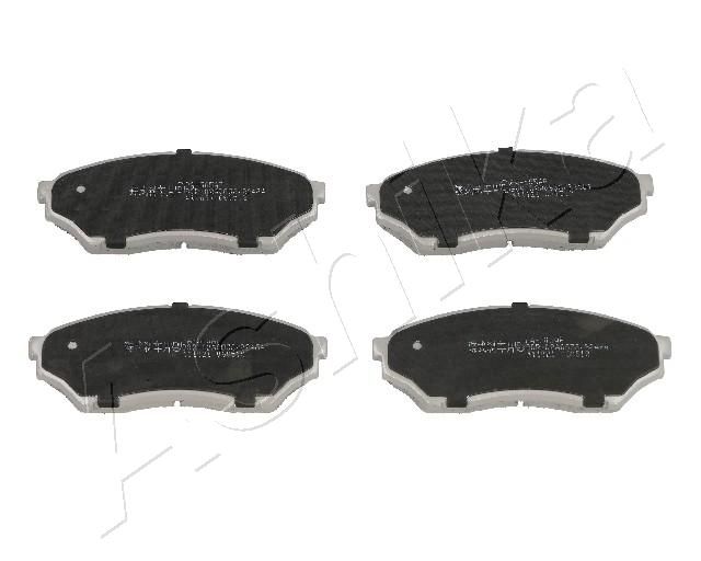 Brake Pad Set, disc brake ASHIKA 50-05-505