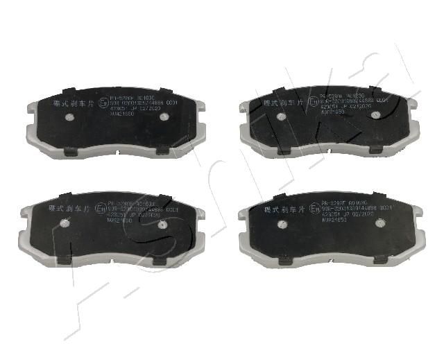 Brake Pad Set, disc brake ASHIKA 50-05-528