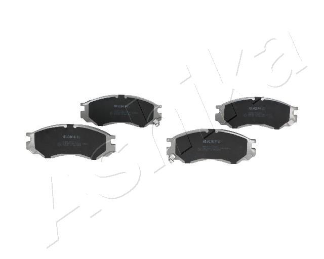 Brake Pad Set, disc brake ASHIKA 50-05-585