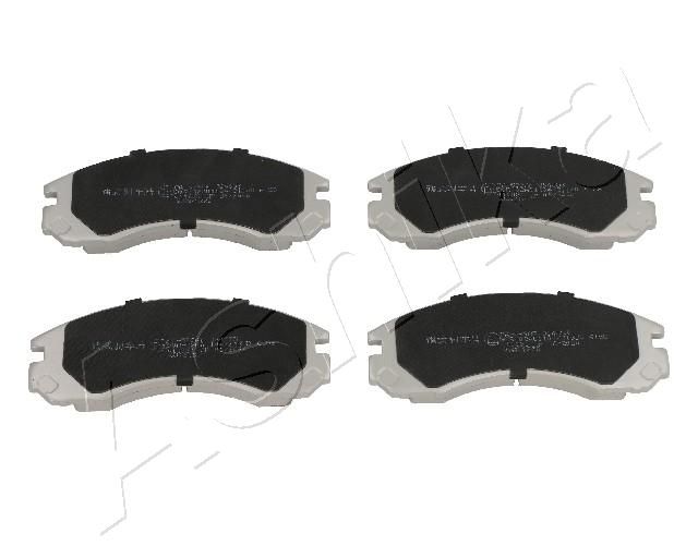 Brake Pad Set, disc brake ASHIKA 50-05-599