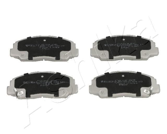 Brake Pad Set, disc brake ASHIKA 50-06-607