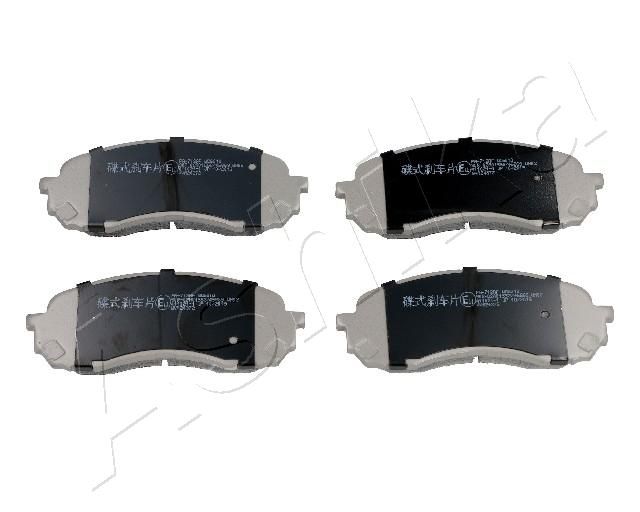 Brake Pad Set, disc brake ASHIKA 50-07-712