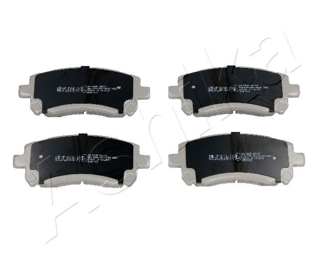 Brake Pad Set, disc brake ASHIKA 50-07-796