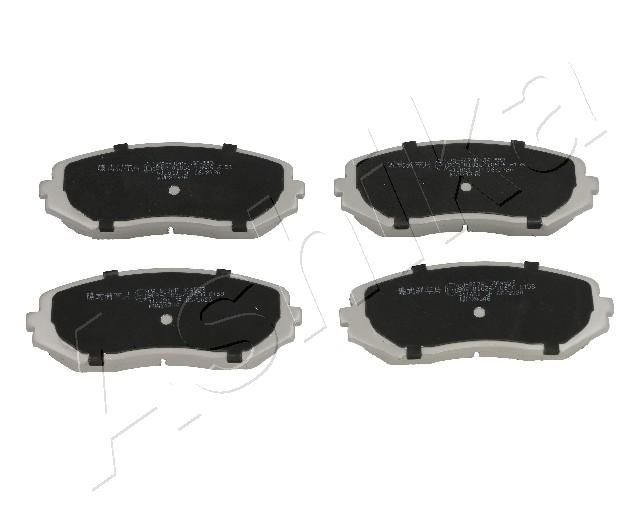 Brake Pad Set, disc brake ASHIKA 50-08-802