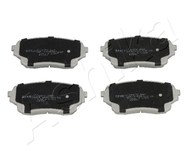 Brake Pad Set, disc brake ASHIKA 50-08-807