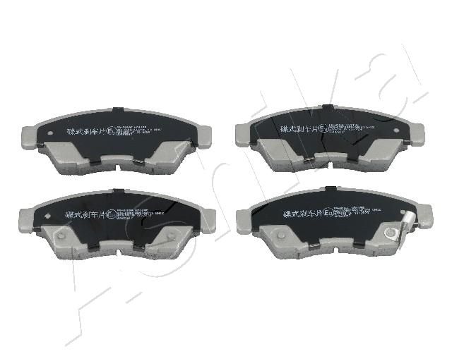 Brake Pad Set, disc brake ASHIKA 50-08-810