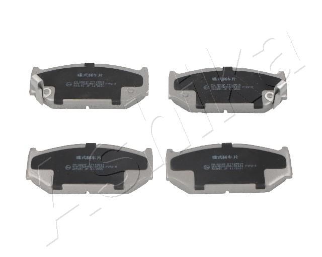 Brake Pad Set, disc brake ASHIKA 50-08-820