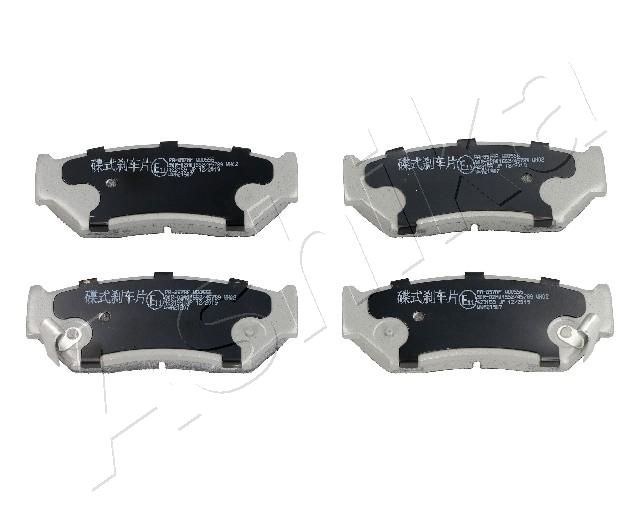 Brake Pad Set, disc brake ASHIKA 50-08-897