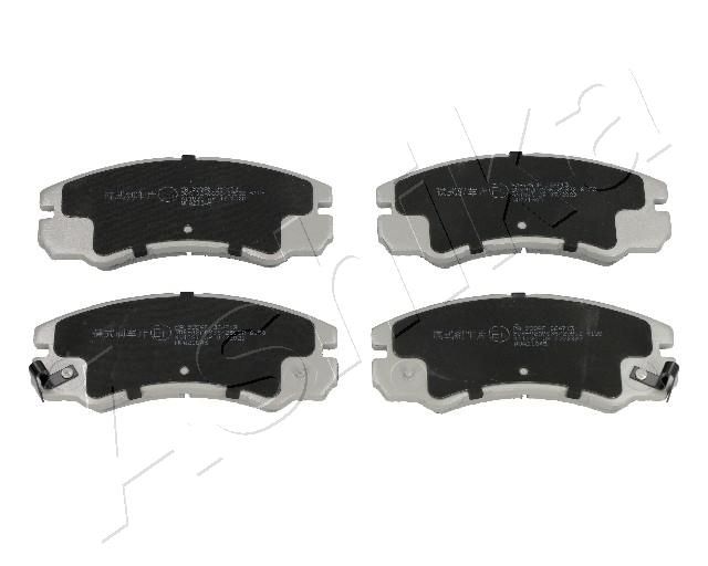 Brake Pad Set, disc brake ASHIKA 50-09-999