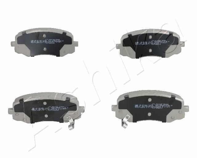 Brake Pad Set, disc brake ASHIKA 50-0H-H12