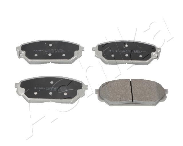 Brake Pad Set, disc brake ASHIKA 50-0H-H19