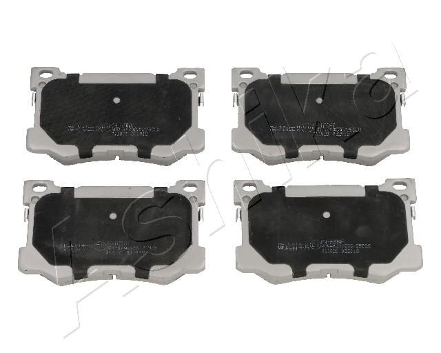 Brake Pad Set, disc brake ASHIKA 50-0H-H20