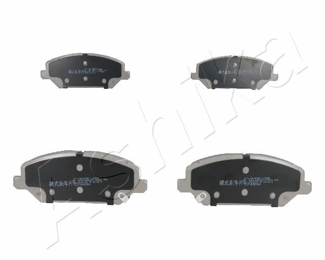 Brake Pad Set, disc brake ASHIKA 50-0H-H25