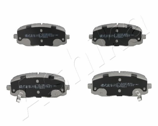 Brake Pad Set, disc brake ASHIKA 50-0K-010