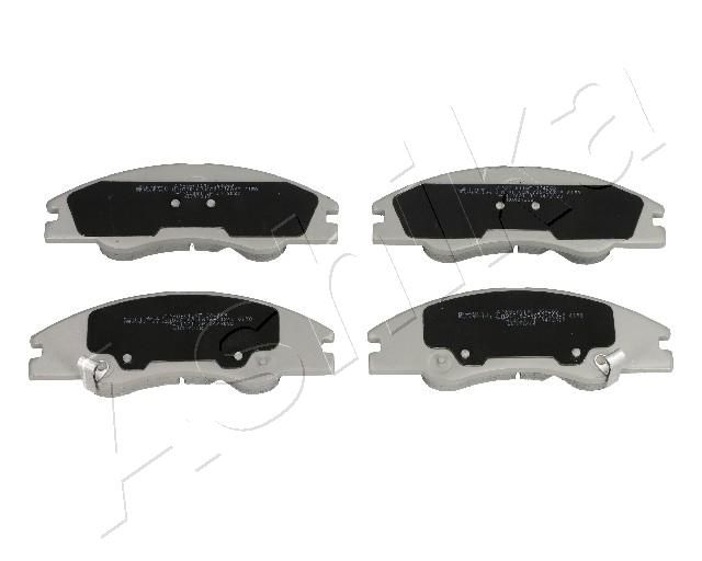 Brake Pad Set, disc brake ASHIKA 50-0K-K11