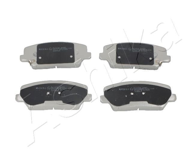 Brake Pad Set, disc brake ASHIKA 50-0K-K27