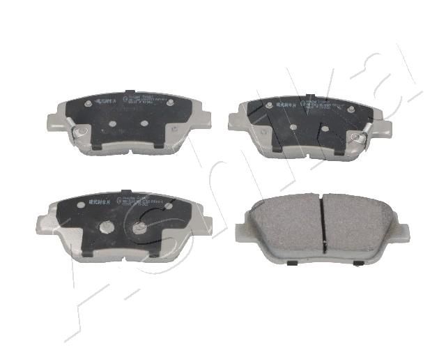 Brake Pad Set, disc brake ASHIKA 50-0K-K28