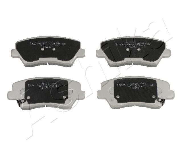 Brake Pad Set, disc brake ASHIKA 50-0K-K31