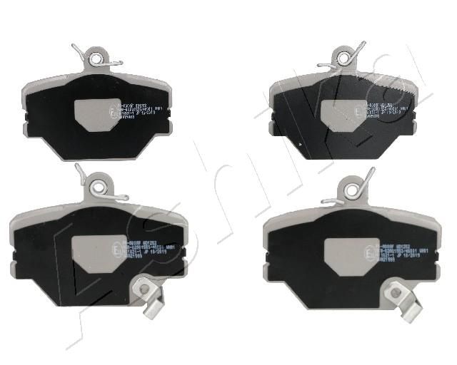 Brake Pad Set, disc brake ASHIKA 50-0M-000