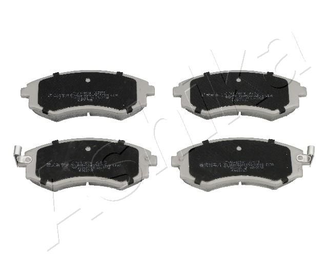 Brake Pad Set, disc brake ASHIKA 50-0S-S02