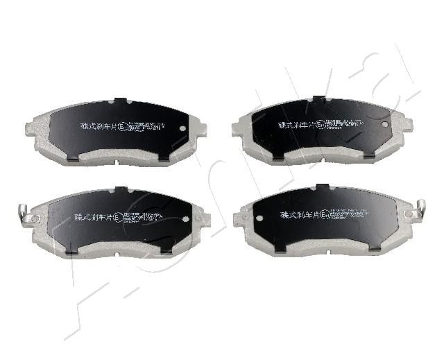 Brake Pad Set, disc brake ASHIKA 50-0W-W09