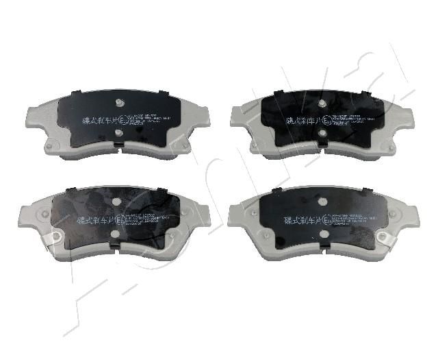 Brake Pad Set, disc brake ASHIKA 50-0W-W12