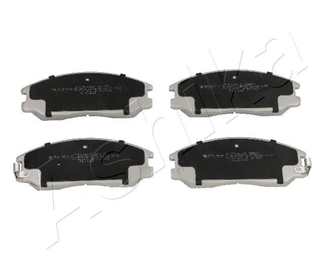 Brake Pad Set, disc brake ASHIKA 50-H0-005