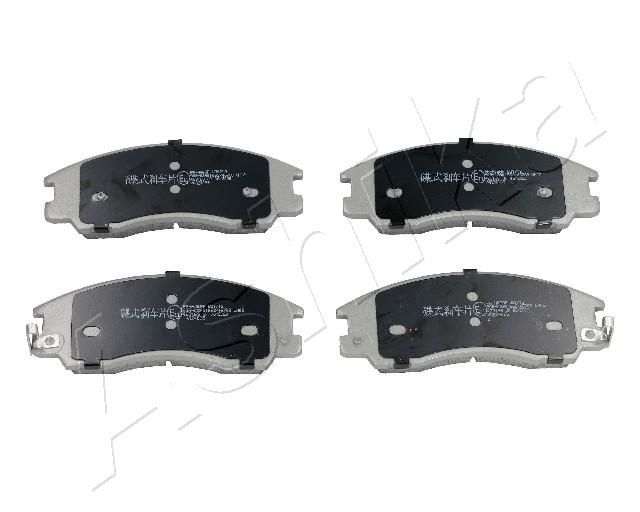 Brake Pad Set, disc brake ASHIKA 50-H0-006