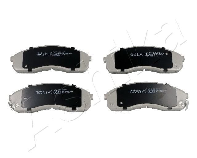 Brake Pad Set, disc brake ASHIKA 50-K0-005