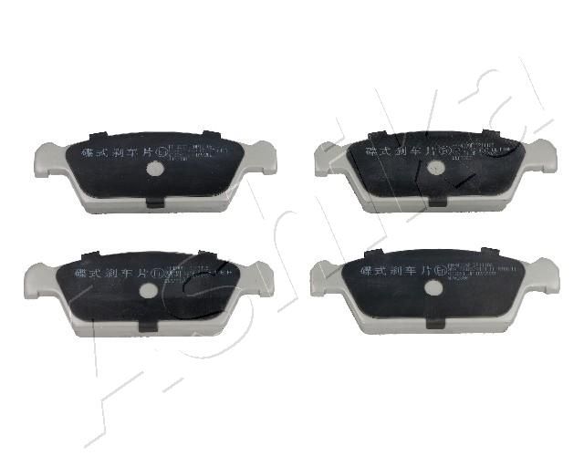 Brake Pad Set, disc brake ASHIKA 50-W0-000