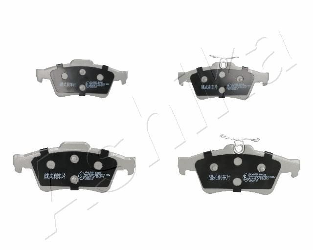 Brake Pad Set, disc brake ASHIKA 51-00-005