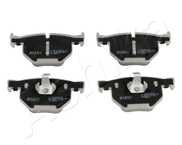 Brake Pad Set, disc brake ASHIKA 51-00-0116