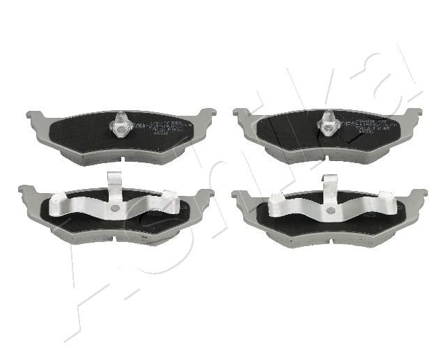 Brake Pad Set, disc brake ASHIKA 51-00-016