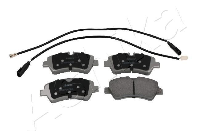 Brake Pad Set, disc brake ASHIKA 51-00-0307