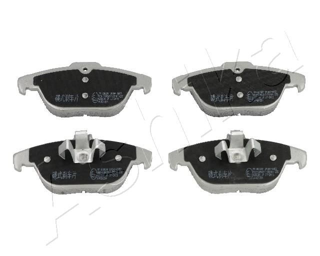 Brake Pad Set, disc brake ASHIKA 51-00-0505