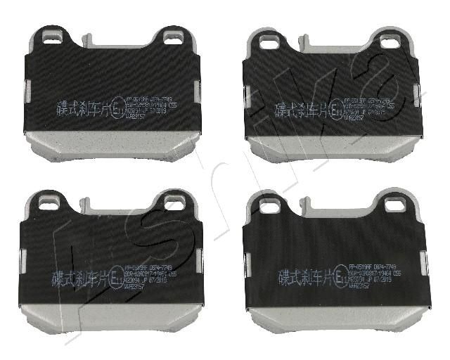 Brake Pad Set, disc brake ASHIKA 51-00-0519