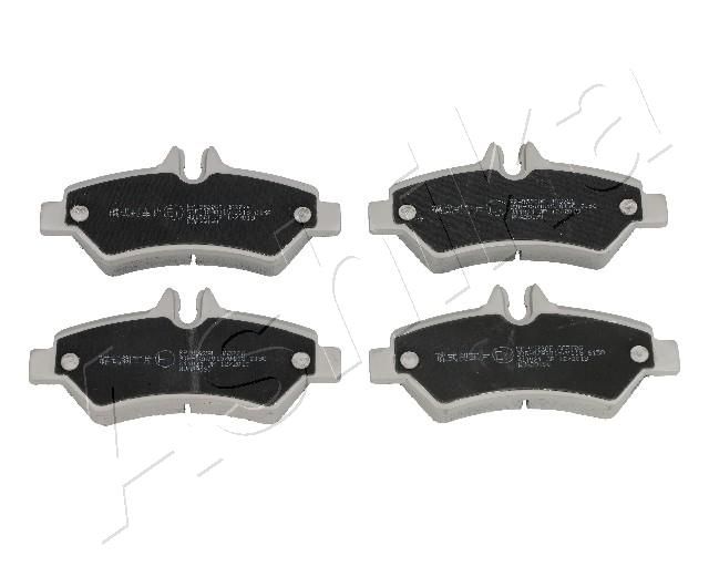 Brake Pad Set, disc brake ASHIKA 51-00-0522