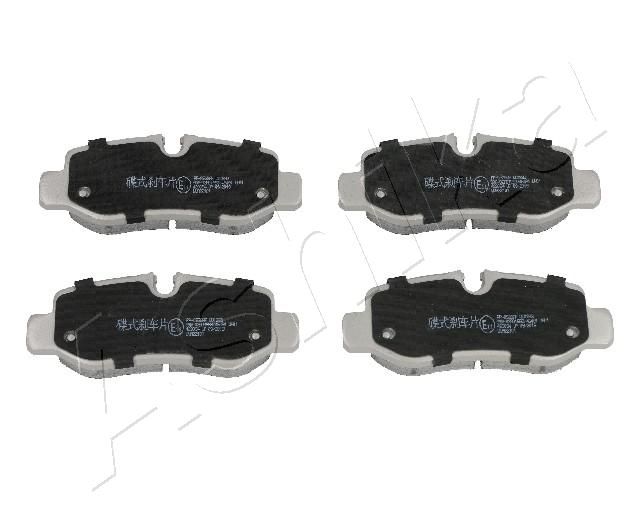 Brake Pad Set, disc brake ASHIKA 51-00-0528