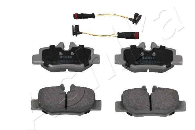 Brake Pad Set, disc brake ASHIKA 51-00-0529