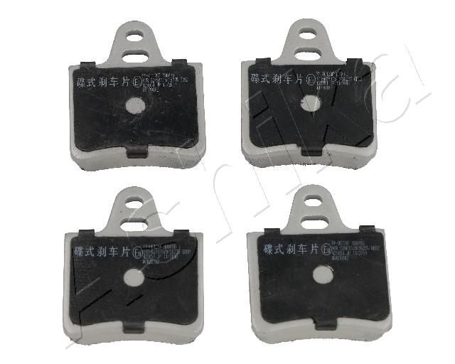 Brake Pad Set, disc brake ASHIKA 51-00-0612