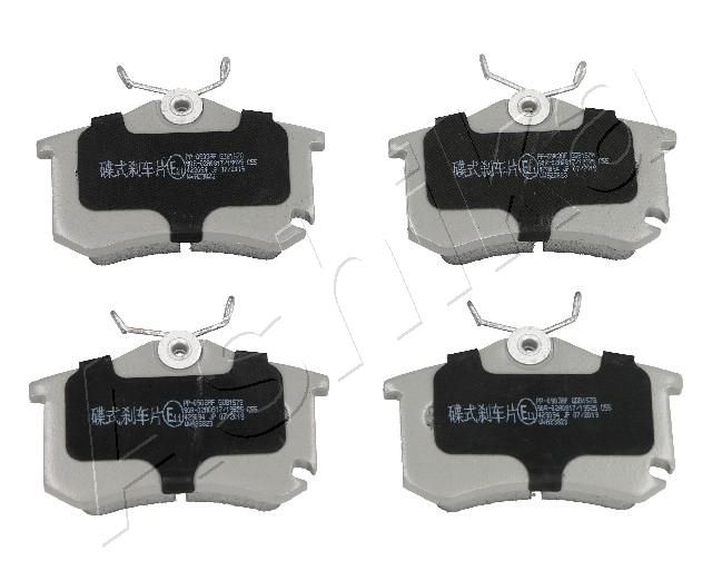 Brake Pad Set, disc brake ASHIKA 51-00-0903