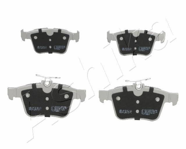 Brake Pad Set, disc brake ASHIKA 51-00-0905