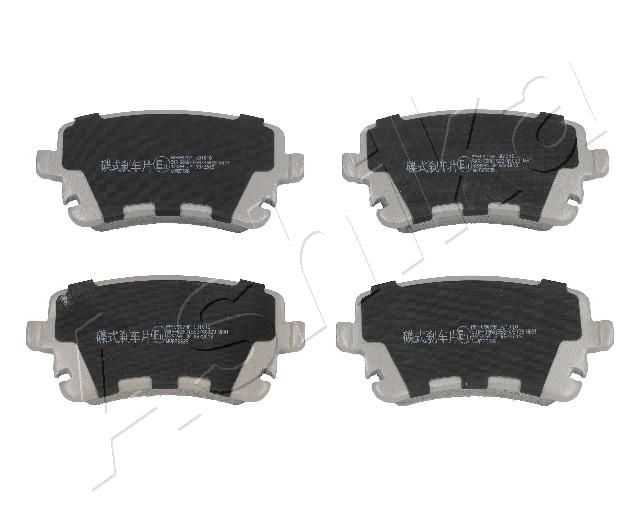 Brake Pad Set, disc brake ASHIKA 51-00-0907