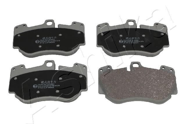 Brake Pad Set, disc brake ASHIKA 51-00-0919