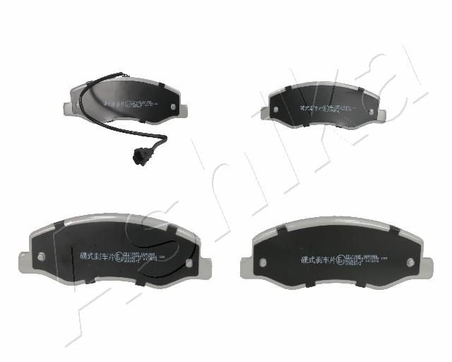 Brake Pad Set, disc brake ASHIKA 51-01-106