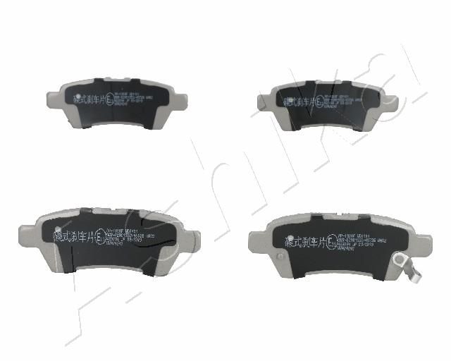 Brake Pad Set, disc brake ASHIKA 51-01-130